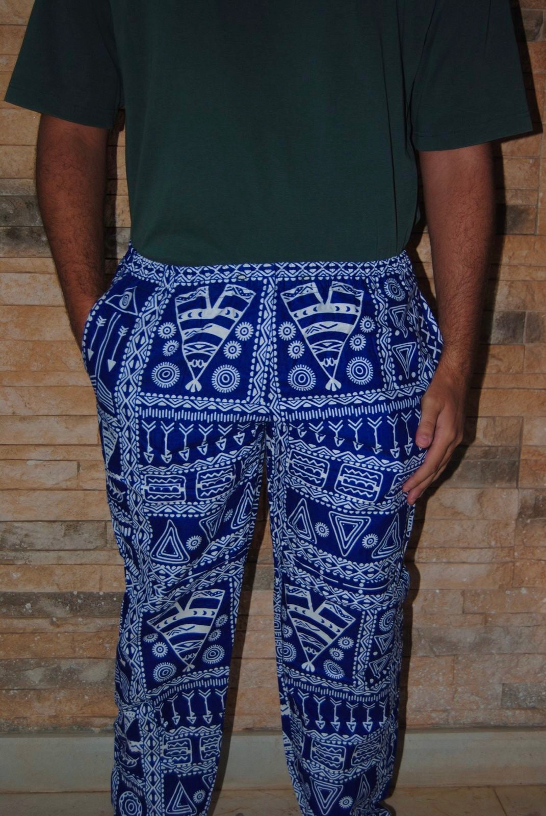 pantalon bleu
