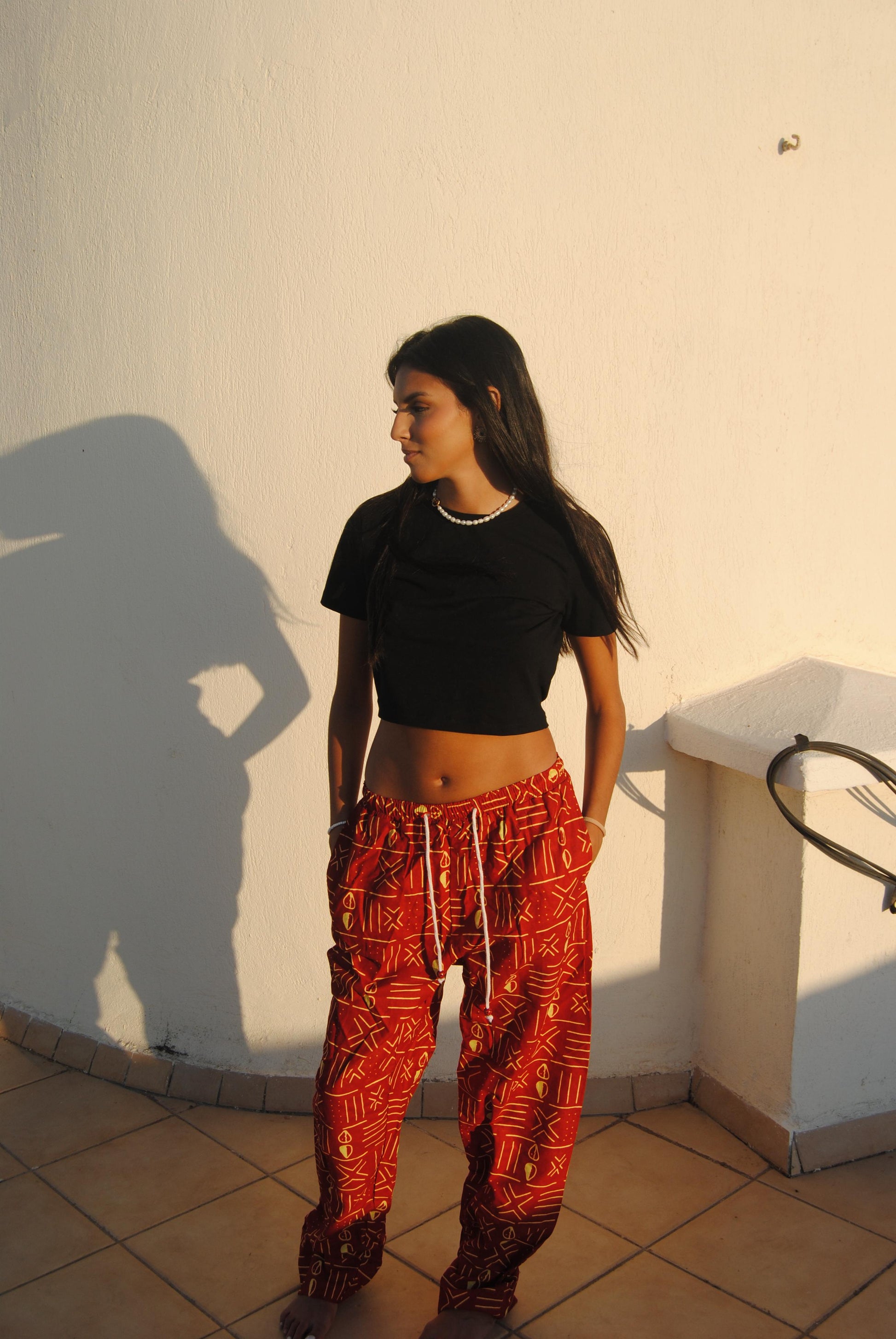 pantalon rouge